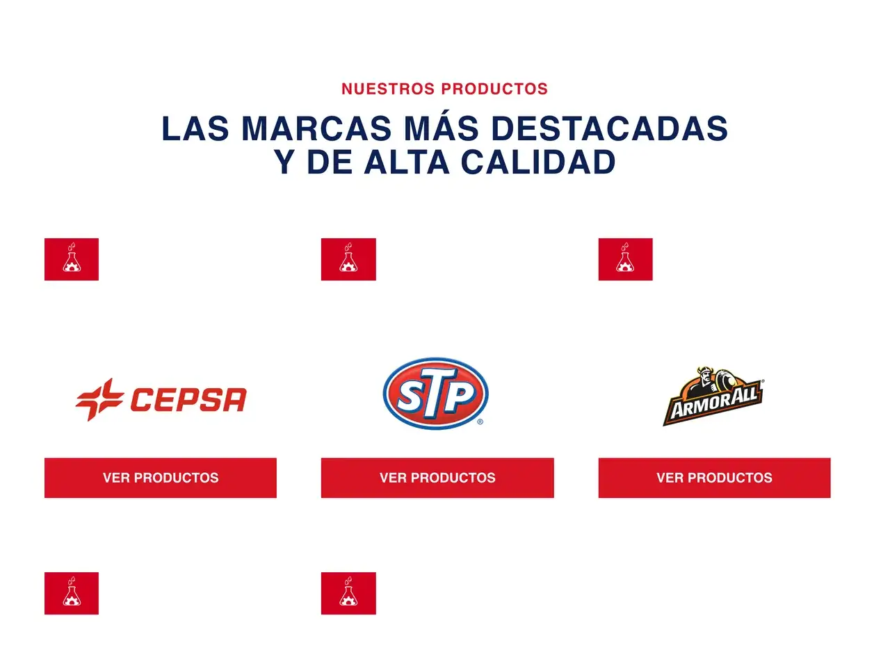 Marcas en el sitio de Carlab