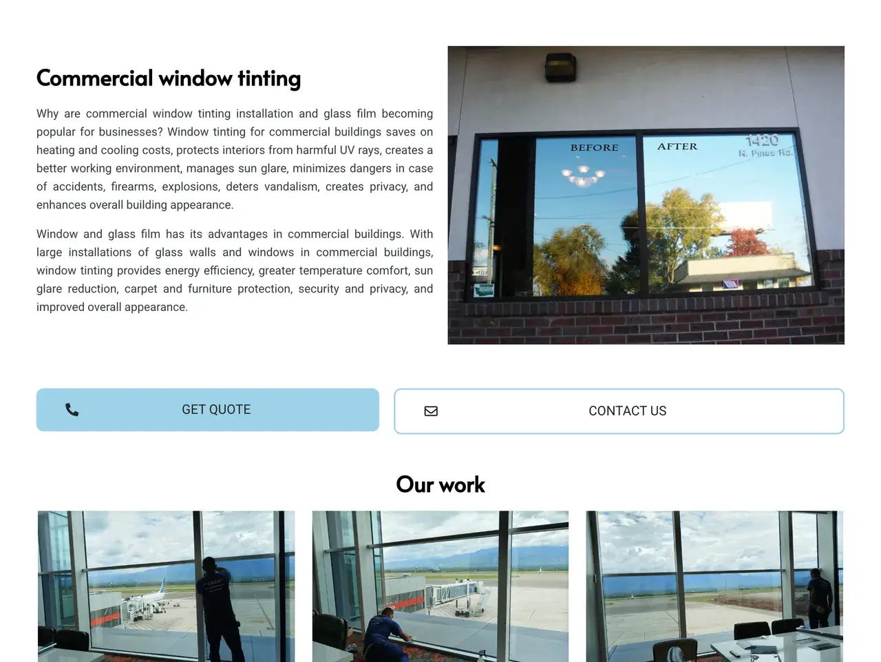 Comercial en el sitio de Global System USA