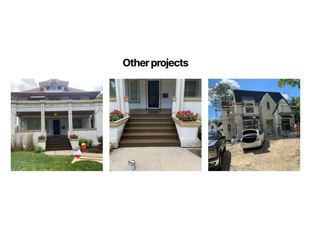 Otros proyectos en el sitio de JM Painting & Stucco