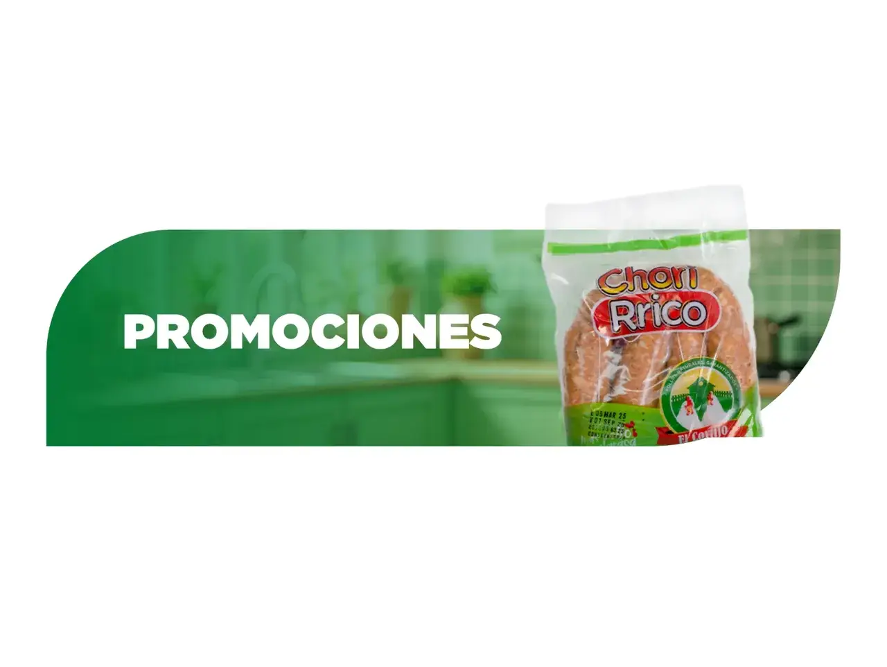 Promociones en el sitio de Pollos El Cortijo