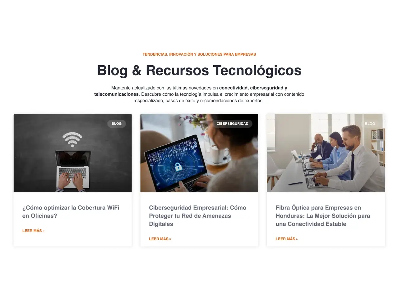 Blog en el sitio de Telesis